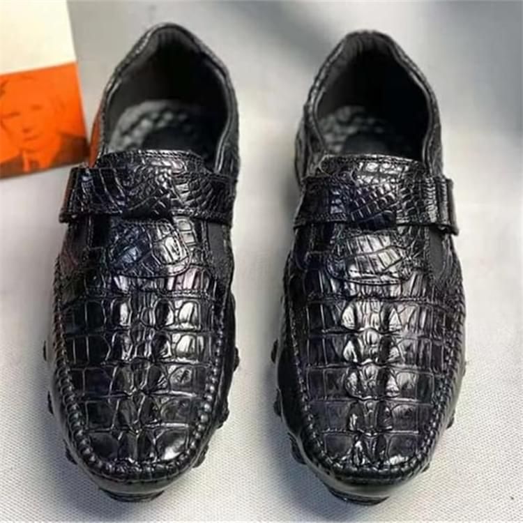 秾福稀有皮高端男鞋定制#8002