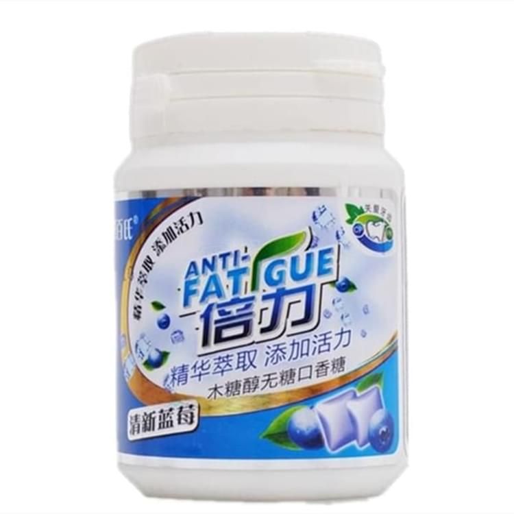 康百氏木糖醇无糖口香糖-清新清新蓝莓（蒜你狠）