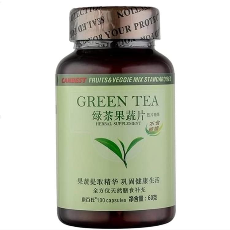 康百氏绿茶果蔬片