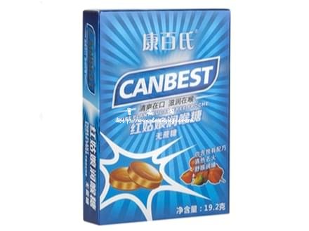 康百氏红姑娘润喉糖（无糖型）