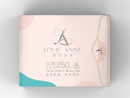 露羽安妮超薄红豆杉日用卫生巾
