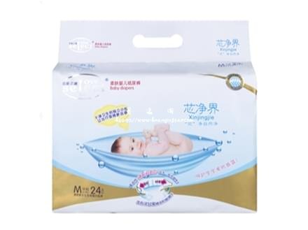 芯净界高级婴儿纸尿裤（中码）