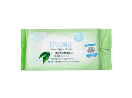 芯爱之选卫生湿巾澳洲茶树精华
