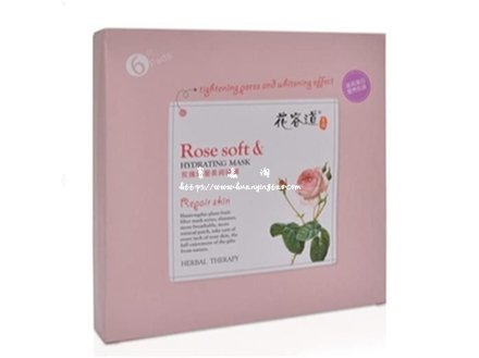 花容道玫瑰保湿柔润面膜