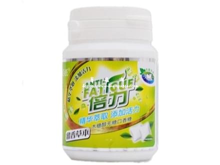 康百氏木糖醇无糖口香糖-倍力留香草本